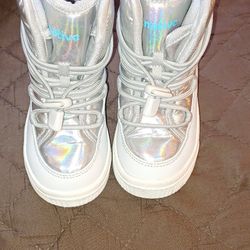 Native Silver Moon Chamoix Kids Boots