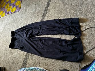 Black Wide-Leg Dress Pants Max Studio size Small