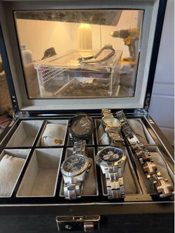 Watch collection with box