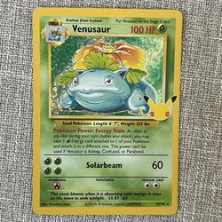 Venusaur Pokemon Card Holo Rare Celebrations set 15/102💎NEAR MINT/MINT💎