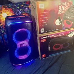 JBL Partybox 120 Portable Bluetooth Speaker {NO MIC} ~ LED Lights, Bass Boost, Long Battery Life