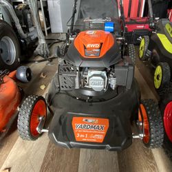 22 in. 201 cc SELECT PACE 6 Speed CVT High Wheel RWD 3-in-1 Gas Walk Behind Self Propelled Lawn Mower