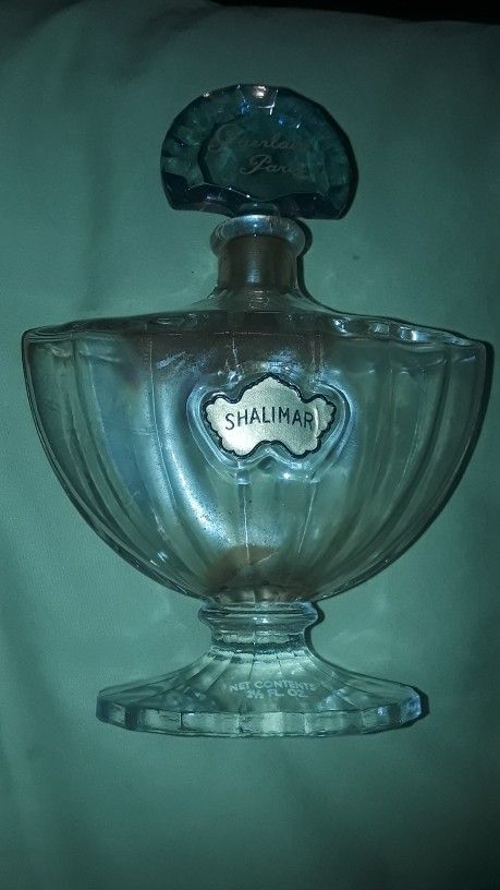 Vintage Shalimar Perfume Bottle 