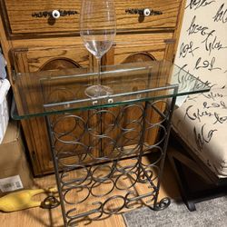 Iron Wine Rack