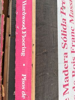 2 1/2 Boxes of Wood Floor