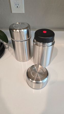 Mainstays Stainless Steel Food Jars