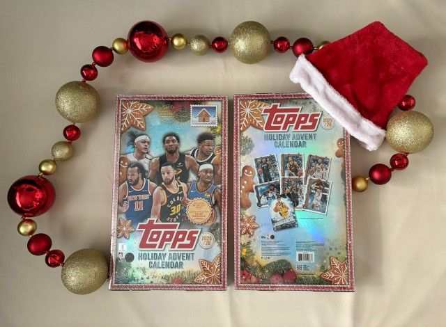 2025/26 Topps Basketball Holiday Advent Calendar