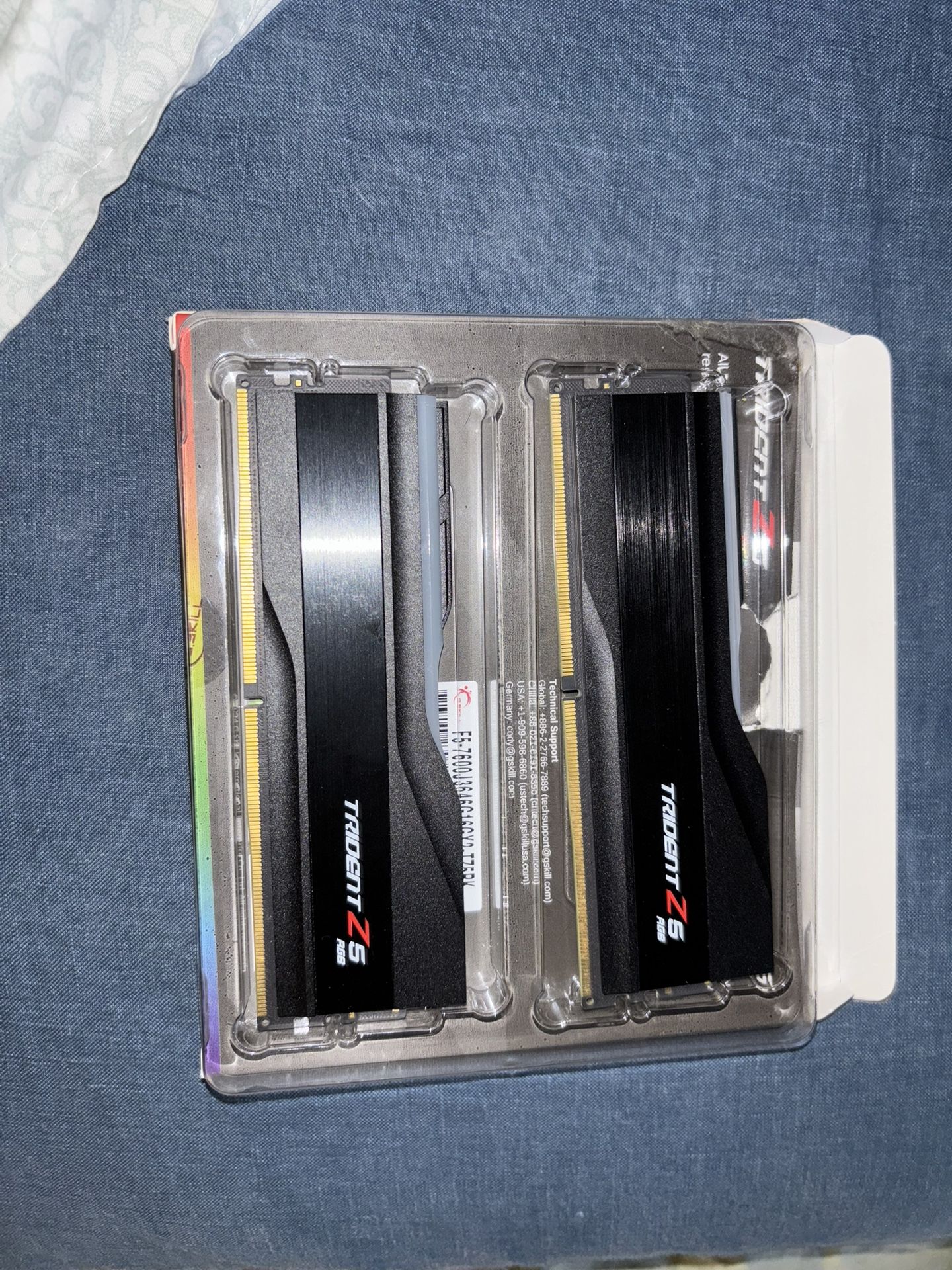 DDR5 16x2 Gb Trident Z Never Used