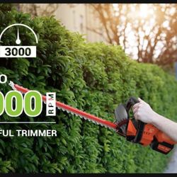 electric cordless trimmer 22‘’ Dual-action Blade