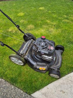 Craftsman, Briggs & Stratton 163cc mower