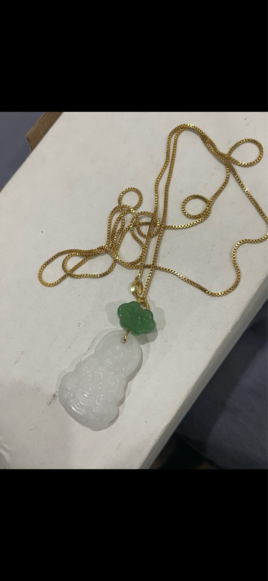 S925 Jade Buddha