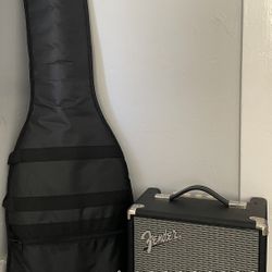 Fender PJ Bass w/ Amp