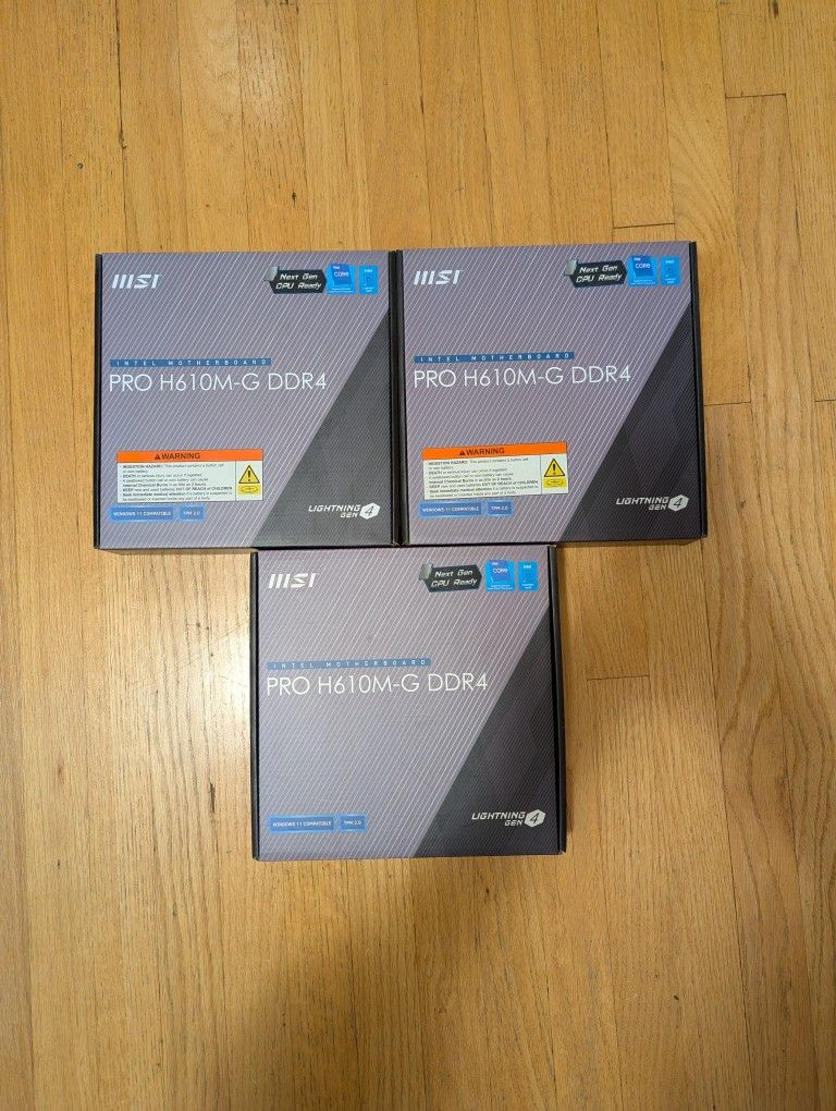 MSI Pro H610M-G Motherboard