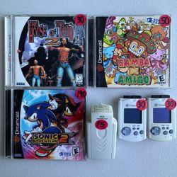 Sega Dreamcast. House of the Dead. Sonic Adventure 2