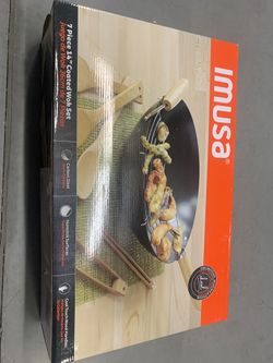 7 Piece Wok Set