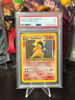 2000 Neo Genesis Typhlosion holo 17/111 PSA 7