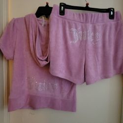 Juicy Couture Terry Short Set