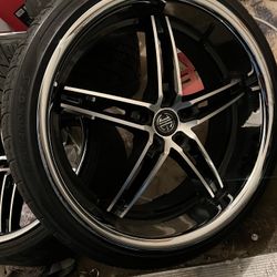 20 Inch Rims 5x114.3 (5 lugs,