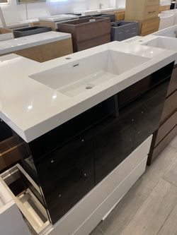 42” Wallmount Bathroom Vanity 