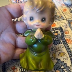 Vintage Christmas Angel, 1960's Josef Originals Angel Figurine,