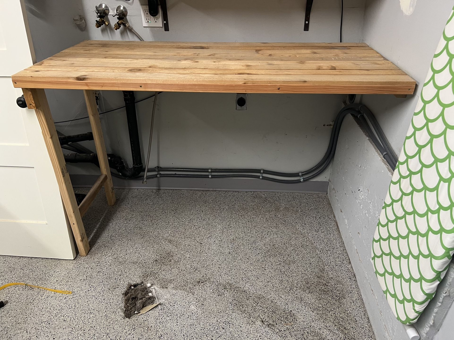 Front Load Washer/Dryer Worktop Shelf
