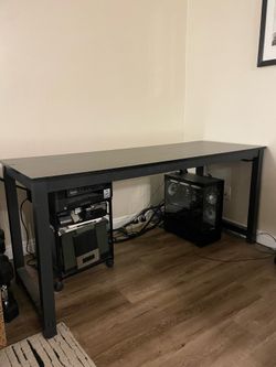 Chenhao Home Furniture Co Black Desk 60x30
