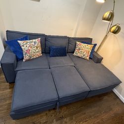 Convertible Couch- Barely Used