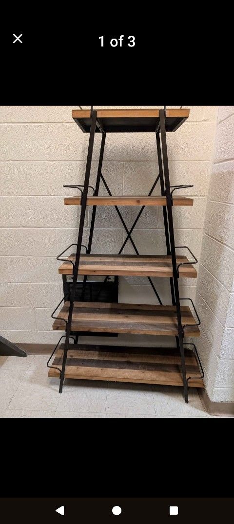 Tiered Shelving Unit