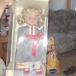 Beautiful Lissi Doll  Collectible On A Stand