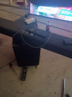 Sony sound bar and subwoofer