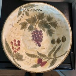 Tabletops Unlimited retired SORRENTO hand painted PASTA BOWL Next Price