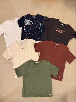 Bundle- Zara boys tshirts all size 9 years