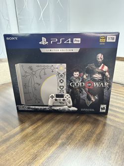 PlayStation 4 Pro God of War Limited Edition Console CIB