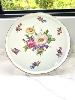 GOUMT-LABESSE PEDESTAL PLATTER