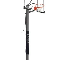 Silverback SBX 60” In Ground Basketball System With Adjustable Height And Pro-Style Breakaway Rim