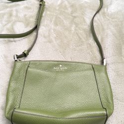 Kate Spade Green Lime Cross Over Purse