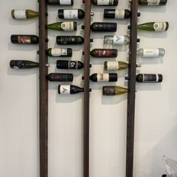 Wine Rack 16 Bottle Ladders - Set of 3