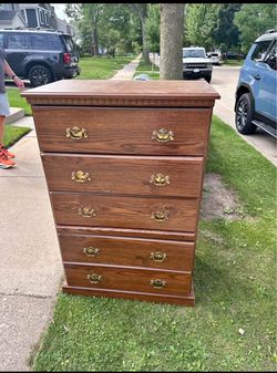 Wooden dresser