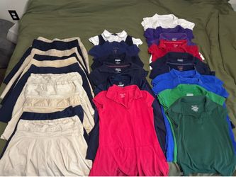 Lot of school uniforms
