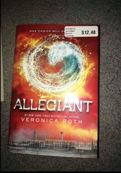 Allegiant Hard Cover Book New