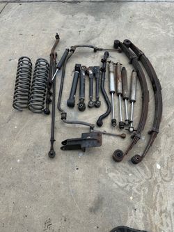 Jeep XJ suspension Adjustable Short arm Kit 1984 through 1996