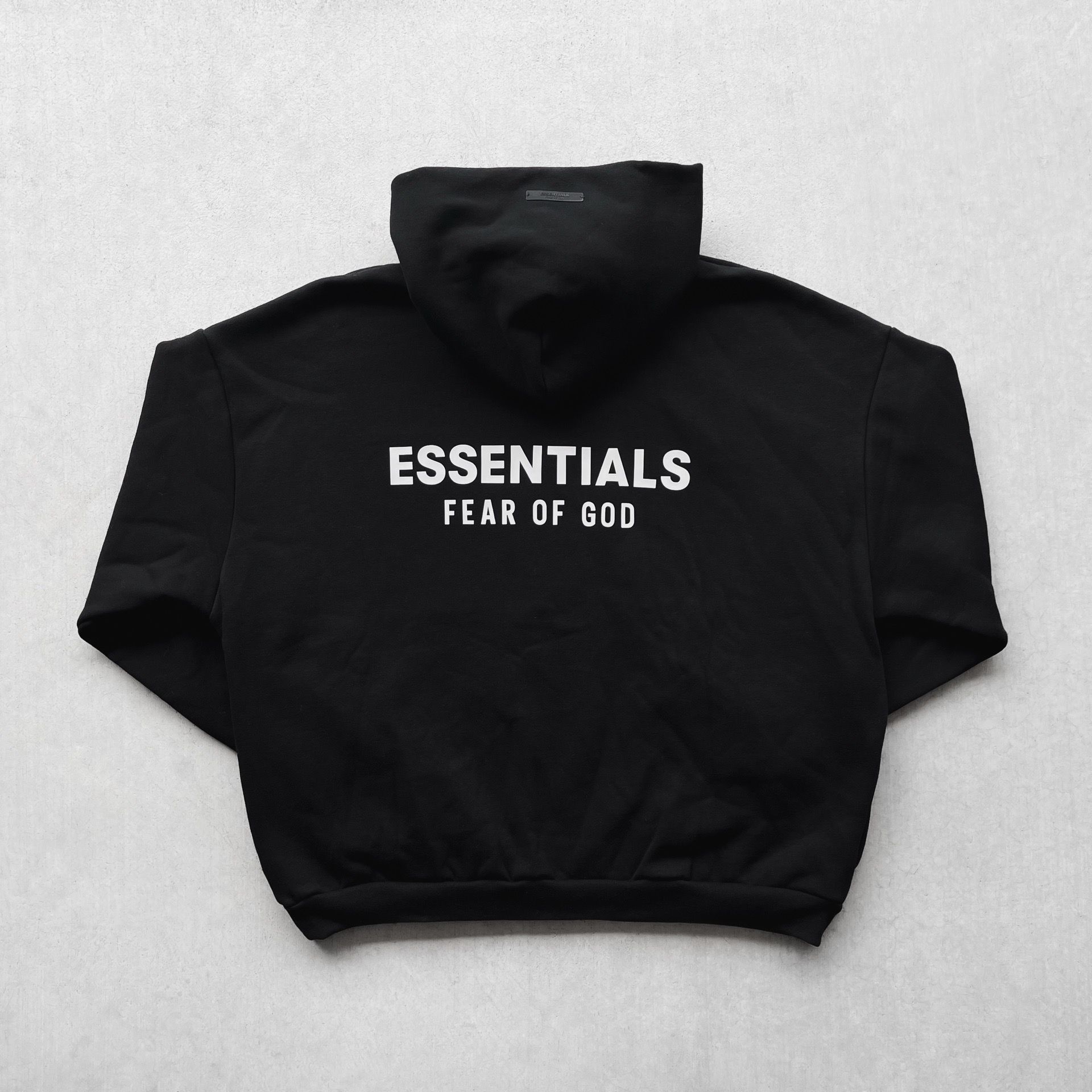 Fear of God Essentials Hoodie - Black (Medium)