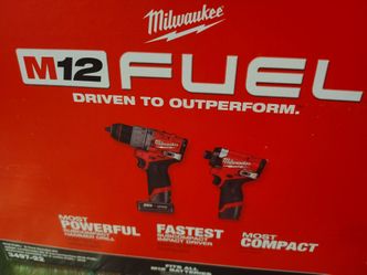 Milwaukee M12 fuel combo set