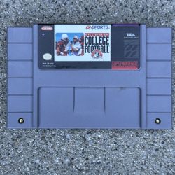 Bill Walsh College Football- Super Nintendo Game