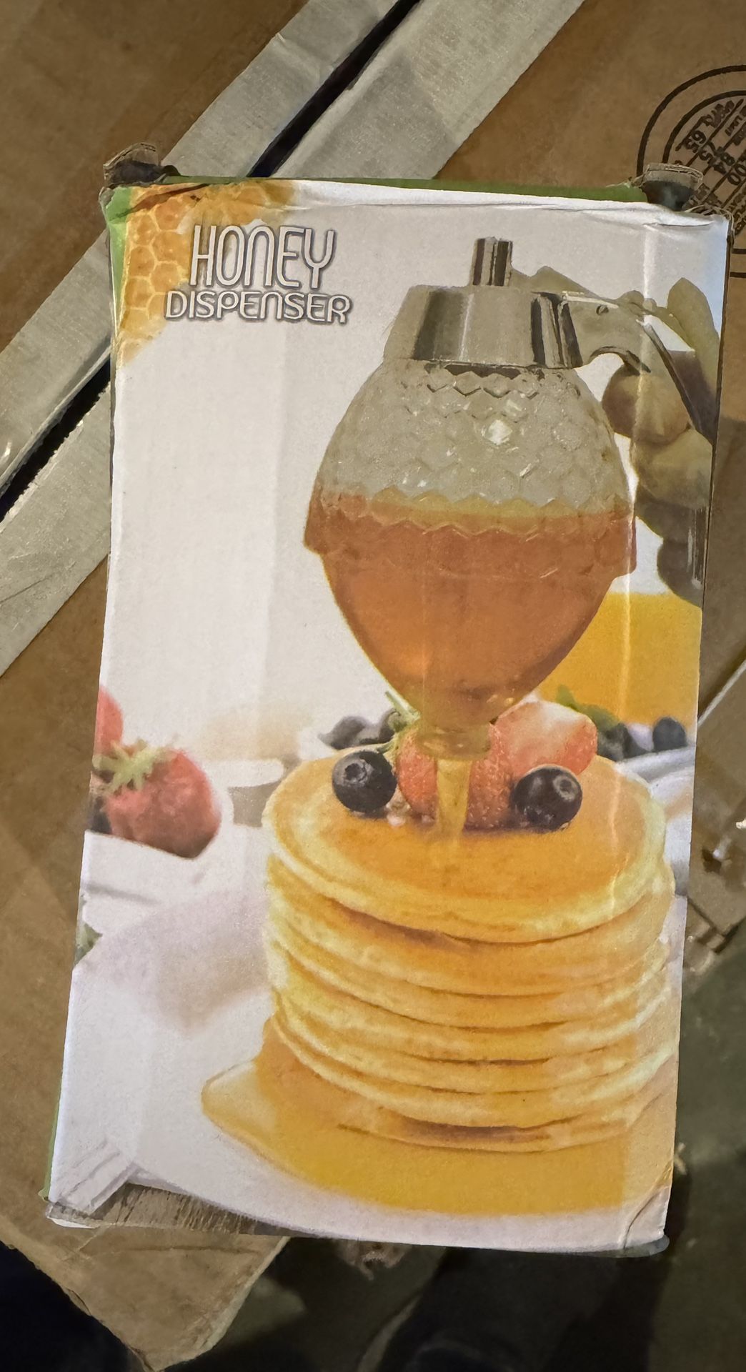 Honey Juice Syrup Dispenser Pot
