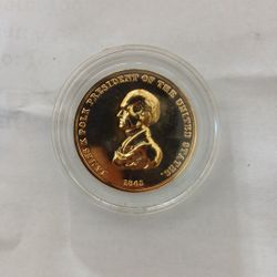 James K Polk Commemorative Coin