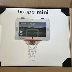 Huupe mini mounted Smart Mini Basketball Hoop. Smart Tv With HDMI. Game Console.