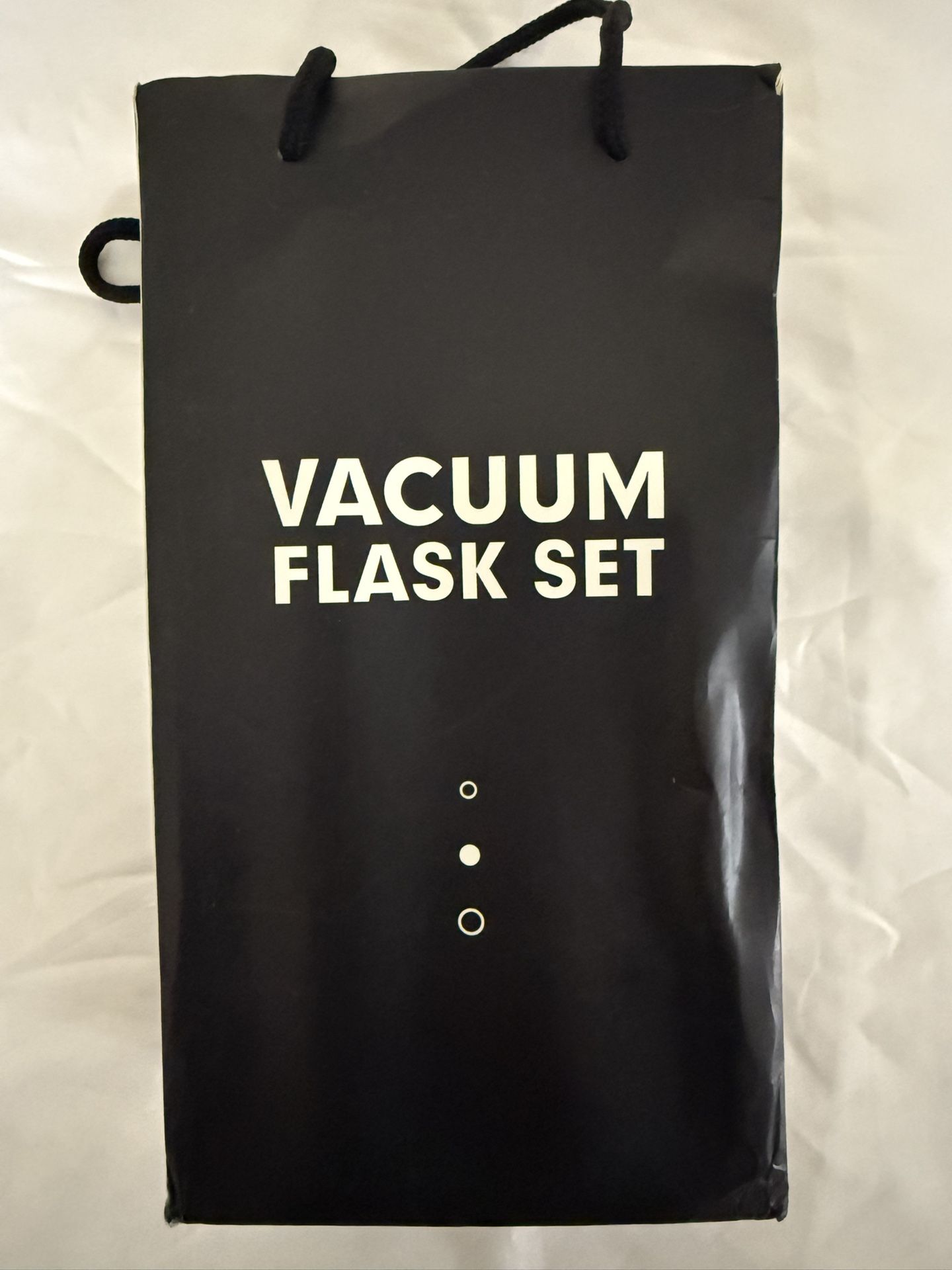 Hot And Cold Double Wall Stainless Steel Insulated Sport Vacuum Flask Tea Gift Box Set With Two Cups