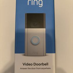 Ring Camera Brand New With Seal