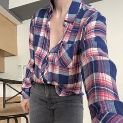 Rails Button Down Plaid Shirt